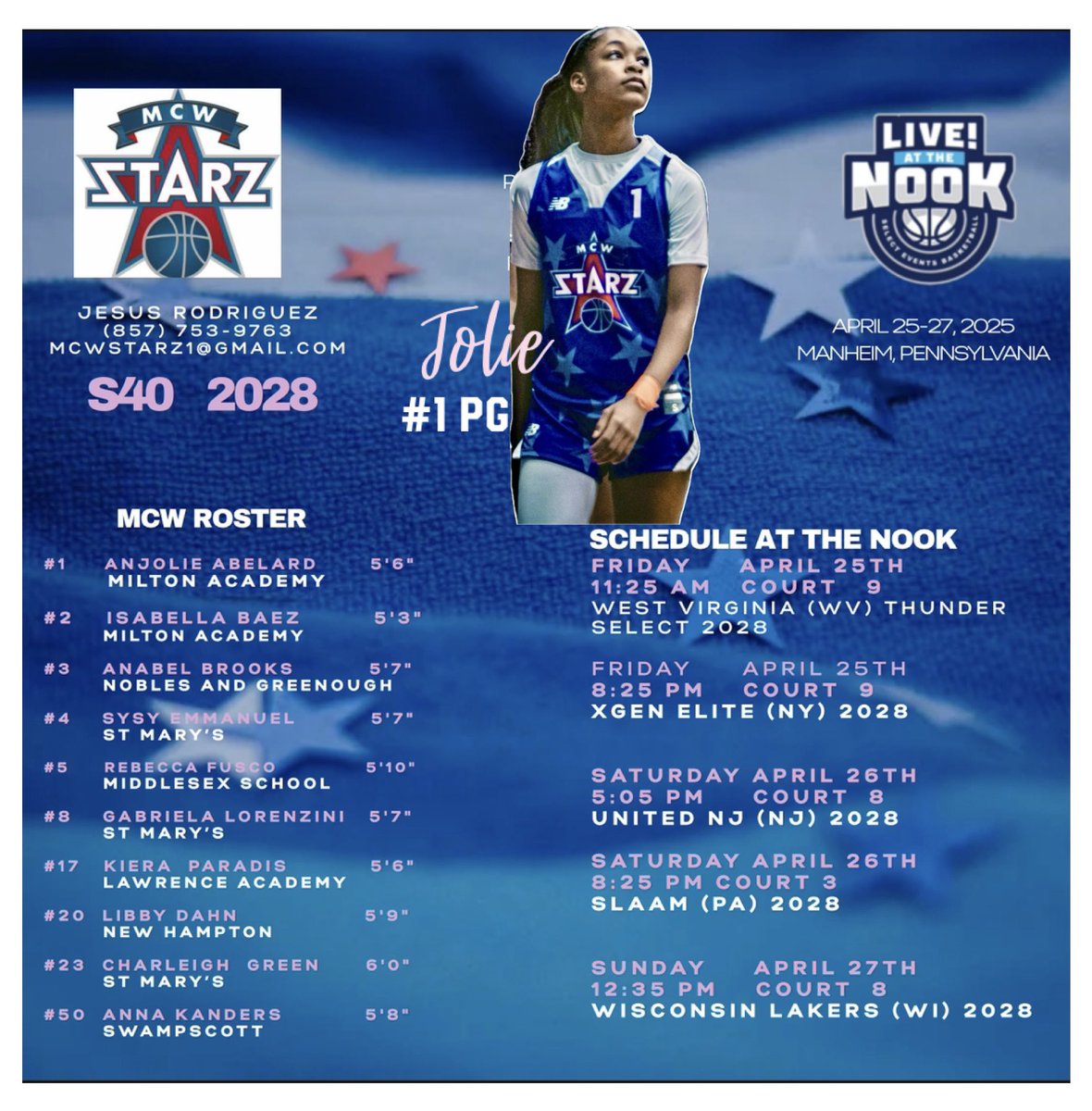 Anjolie Abelard "Jolie" (@anjolieabelard) on Twitter photo My schedule at the Nook this weekend.
<a href="/MCWSTARZ/">MCW STARZ</a> <a href="/MiltonAcademygb/">Milton Academy Girls' Basketball</a>
<a href="/SelectEventsBB/">Select Events Basketball</a>
<a href="/PGHNewEngland/">Prep Girls Hoops New England</a>
<a href="/NEPSGBCA/">NEPSGBCA</a>
#live@thenook
IG Highlight @anjoliejojo28
instagram.com/reel/DIfSUGjvG…
instagram.com/reel/DIfSUGjvG… My schedule at the Nook this weekend.
<a href="/MCWSTARZ/">MCW STARZ</a> <a href="/MiltonAcademygb/">Milton Academy Girls' Basketball</a>
<a href="/SelectEventsBB/">Select Events Basketball</a>
<a href="/PGHNewEngland/">Prep Girls Hoops New England</a>
<a href="/NEPSGBCA/">NEPSGBCA</a>
#live@thenook
IG Highlight @anjoliejojo28
instagram.com/reel/DIfSUGjvG…
instagram.com/reel/DIfSUGjvG…
