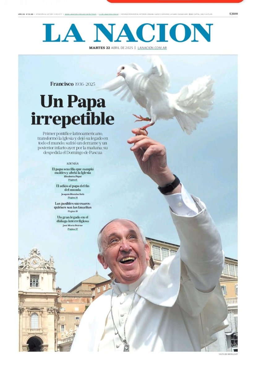 La superioridad estética del papel... Gran tapa de <a href="/LANACION/">LA NACION</a>