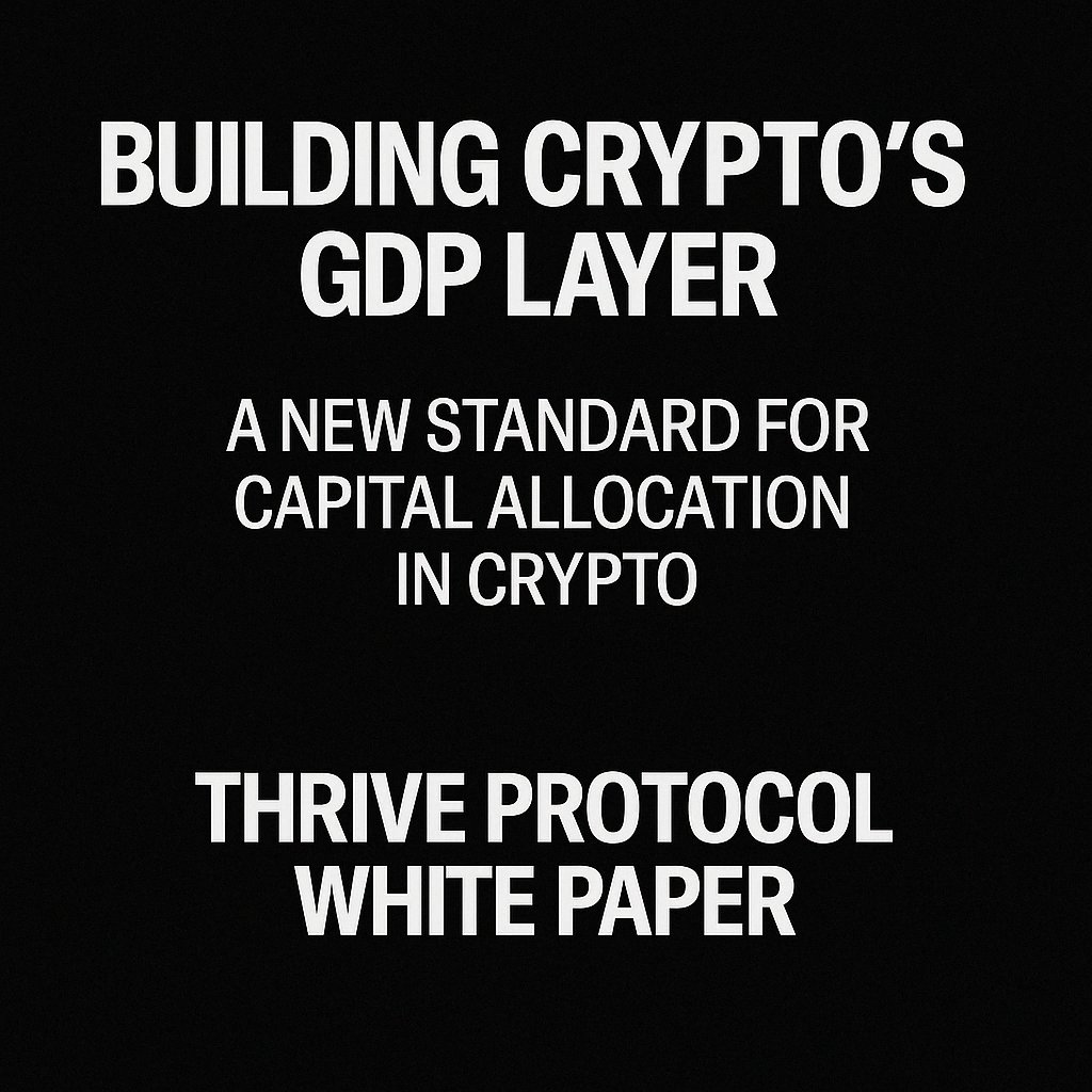 thrivegiraffe's tweet image. 👀
BUILD REAL.
BUILD VALUABLE.
COMING SOON.
@thriveprotocol @thrivegiraffe