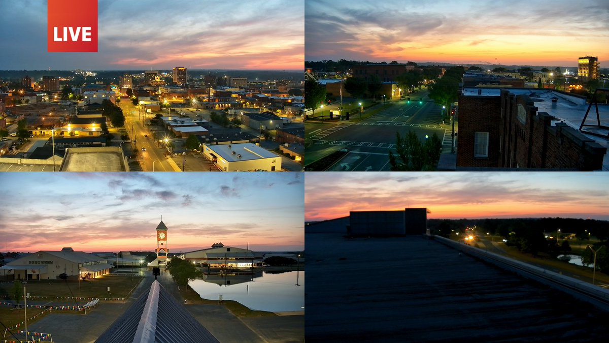 What's better than one sunrise? How about 4!

The engineering team has been hard at work giving us some cool new options with our SkyCams over the past few weeks. Macon, Dublin, Perry, and Warner Robins are all showing off this Tuesday morning🌅