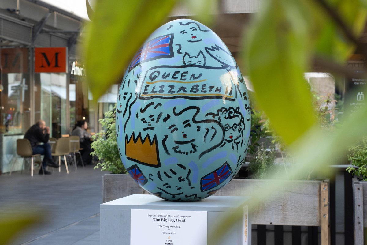 CDALDN's tweet image. It’s the last week of @elephantfamily's #BigEggHunt2025 with @clarencecourt and Bloomsbury London 📷 There’s still time to find our 3 hidden eggs across Bloomsbury and Clerkenwell! Have you spotted them yet? #ClarenceCourtEggs #ElephantFamily #LondonEggHunt