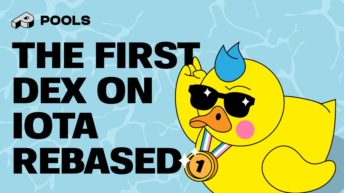 Pools Finance (@poolsfinance) on Twitter photo We told you to grab front-row seats… 🎟️
Now the stage is live.
<a href="/PoolsFinance/">Pools Finance</a> is launching its test version on IOTA Rebased 🌊
And yes… $stIOTA will need a market.
This is where it begins 👉 pools.finance
🔗 Read more medium.com/@Pools_Finance…
#IOTA #Rebased #DEX We told you to grab front-row seats… 🎟️
Now the stage is live.
<a href="/PoolsFinance/">Pools Finance</a> is launching its test version on IOTA Rebased 🌊
And yes… $stIOTA will need a market.
This is where it begins 👉 pools.finance
🔗 Read more medium.com/@Pools_Finance…
#IOTA #Rebased #DEX