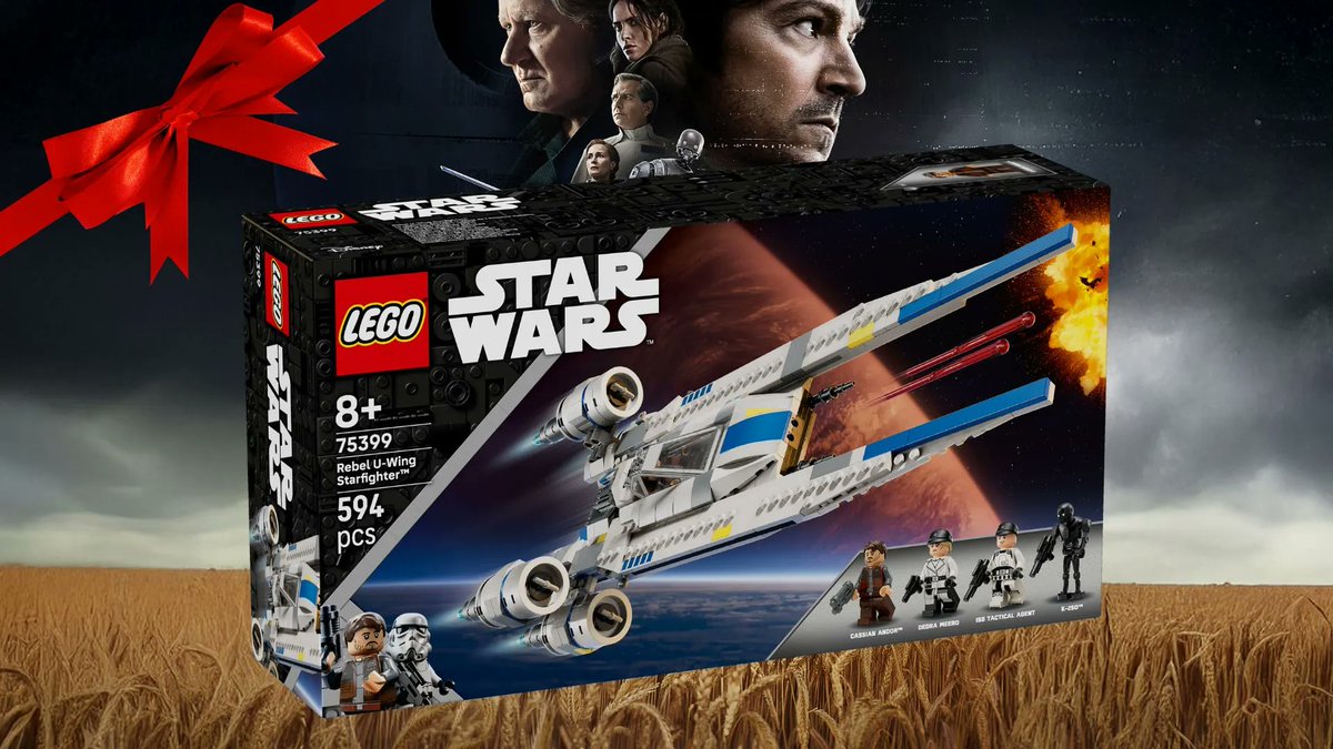 À l'occasion de la sortie de la série Star Wars: Andor saison 2 de Disney+, nous vous proposons de repartir avec le kit LEGO "Rebel U-Wing Starfighter" – offert par Disney. 

Star Wars: Andor est disponible sur Disney+ dès maintenant. Participation : 

- Like le post ❤️
- RT 🔁
-