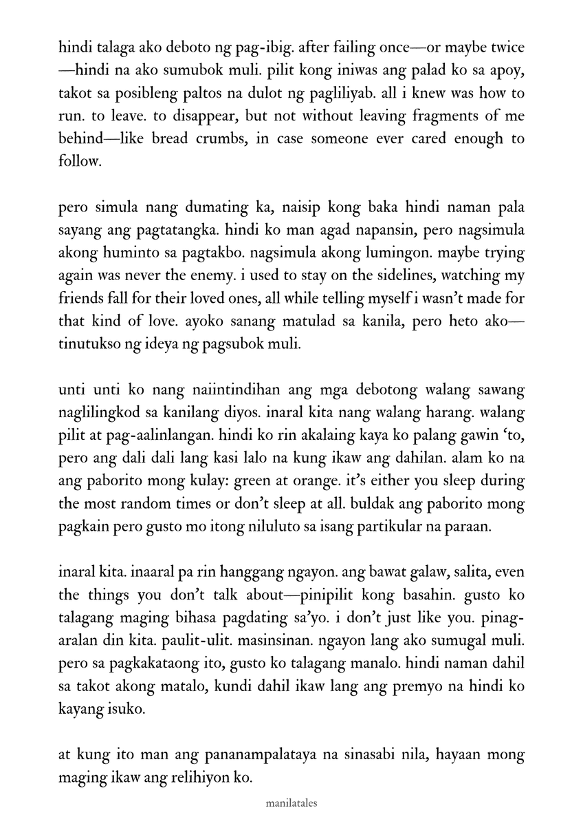 something about you makes devotion feel easy