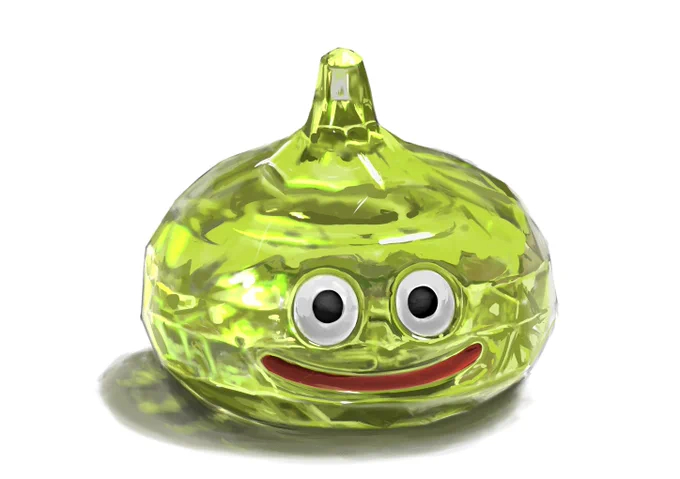 この前描いたダイヤカットのレモンスラちゃんもここに貼る! 