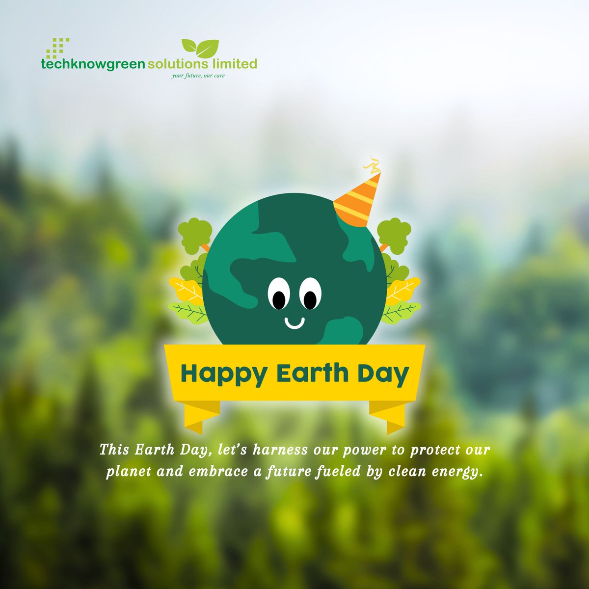 TechknowgreenS's tweet image. 🌍 World Earth Day 2025 | Our Power, Our Planet
This Earth Day, we reflect on a powerful truth — the future of our planet lies in our hands.
Let’s use our power wisely — to heal, to innovate, and to sustain. 🌿