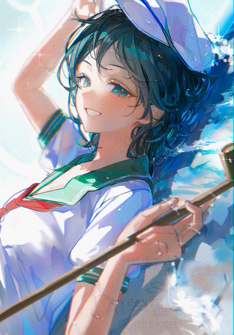 ★東方Project★村紗水蜜★ke-ta★特大バスタオル★スーパーレア★ 東方「村紗水蜜#東方Project 」|ｺのイラスト