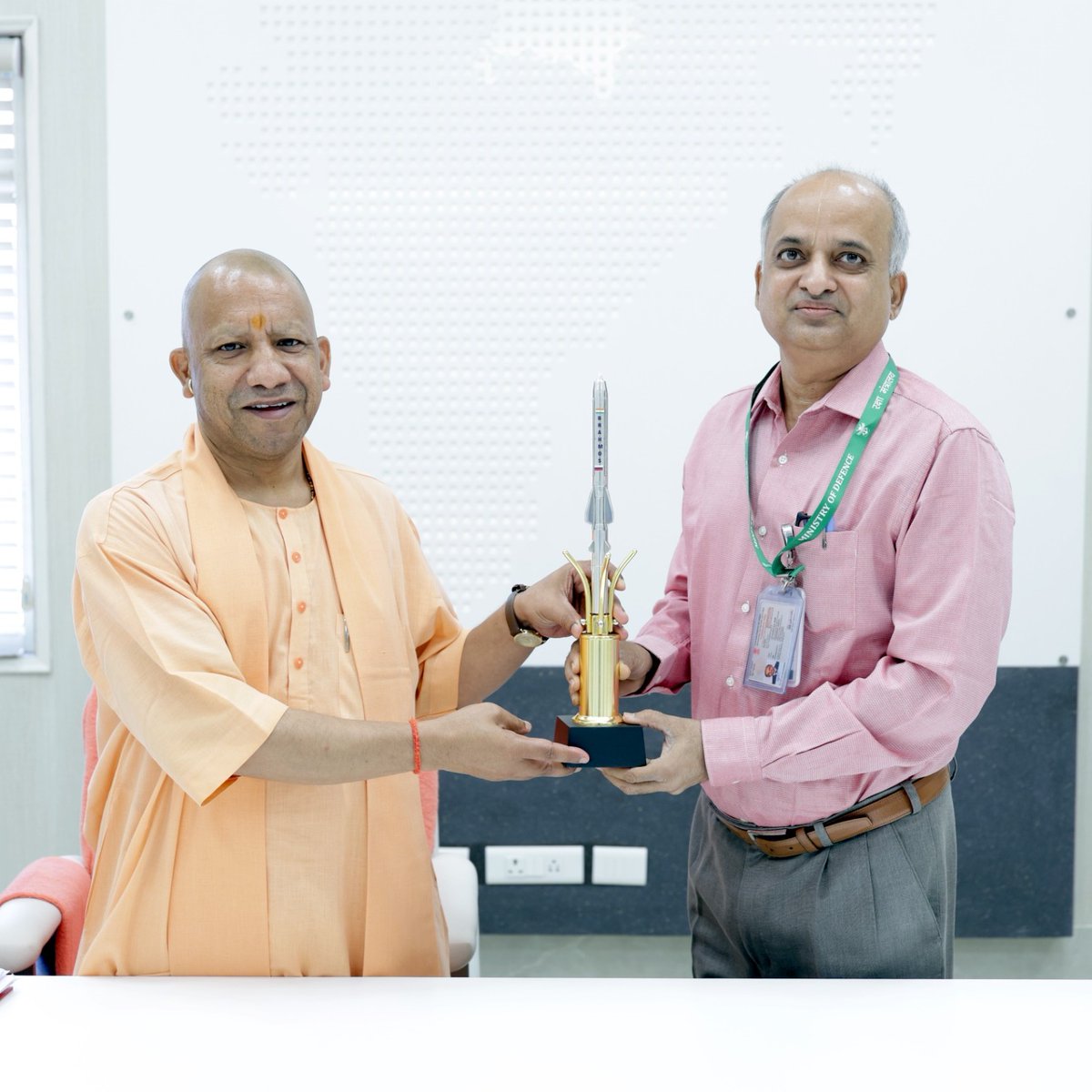 BRAHMOS Missile (@brahmosmissile) on Twitter photo CEO & MD, Dr. Jaiteerth R. Joshi paid a courtesy visit to Hon’ble Chief Minister Shri <a href="/myogiadityanath/">Yogi Adityanath</a> to apprise him of the #BrahMos Manufacturing Facility being set in the Uttar Pradesh Defence Industrial Corridor (#UPDIC). The state-of-the-art production centre promises to CEO & MD, Dr. Jaiteerth R. Joshi paid a courtesy visit to Hon’ble Chief Minister Shri <a href="/myogiadityanath/">Yogi Adityanath</a> to apprise him of the #BrahMos Manufacturing Facility being set in the Uttar Pradesh Defence Industrial Corridor (#UPDIC). The state-of-the-art production centre promises to