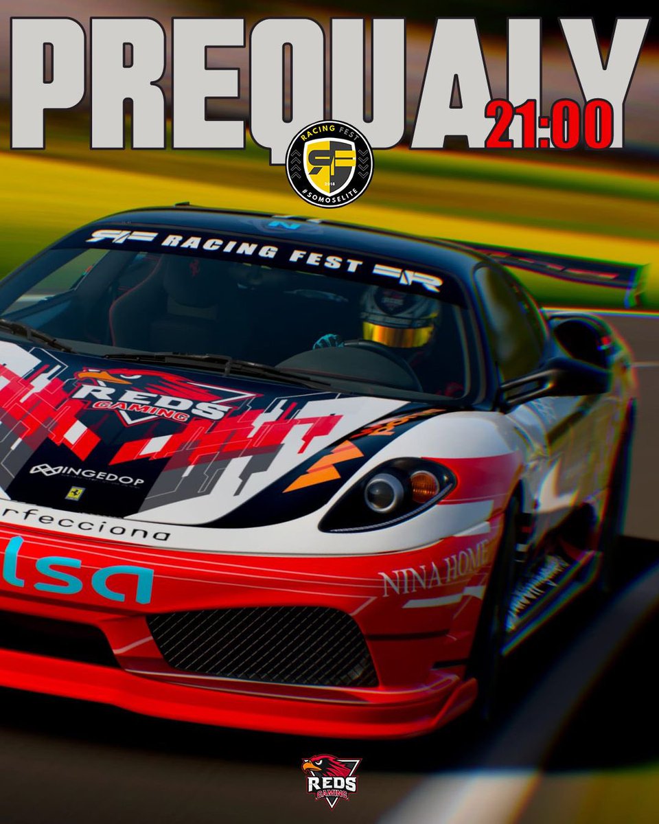 Reds Gaming E.C π΄ (@redsgaming_esp) on Twitter photo π Β‘ππΌπΎπ πΏπΌπ! π
π| Racing Fest World Tour 2 - PreQ
<a href="/RacingFest/">Racing Fest</a>
π₯ | 21:00h
π¦
| <a href="/david_ampuero/">David Ampuero</a>
π | Ferrari F430 Scuderia Β΄07
π¨ | <a href="/dj_nanu_/">βπΌπ»π_βπππ¦</a>
πΈ | <a href="/Caste_TheKid/">REDS_Caste</a>
π | Michelin Raceway Road Atlanta
π₯ |
@Redsgaming_esp
#GoReds π¦
π΄
@Thegranturismo #GT7 π Β‘ππΌπΎπ πΏπΌπ! π
π| Racing Fest World Tour 2 - PreQ
<a href="/RacingFest/">Racing Fest</a>
π₯ | 21:00h
π¦
| <a href="/david_ampuero/">David Ampuero</a>
π | Ferrari F430 Scuderia Β΄07
π¨ | <a href="/dj_nanu_/">βπΌπ»π_βπππ¦</a>
πΈ | <a href="/Caste_TheKid/">REDS_Caste</a>
π | Michelin Raceway Road Atlanta
π₯ |
@Redsgaming_esp
#GoReds π¦
π΄
@Thegranturismo #GT7