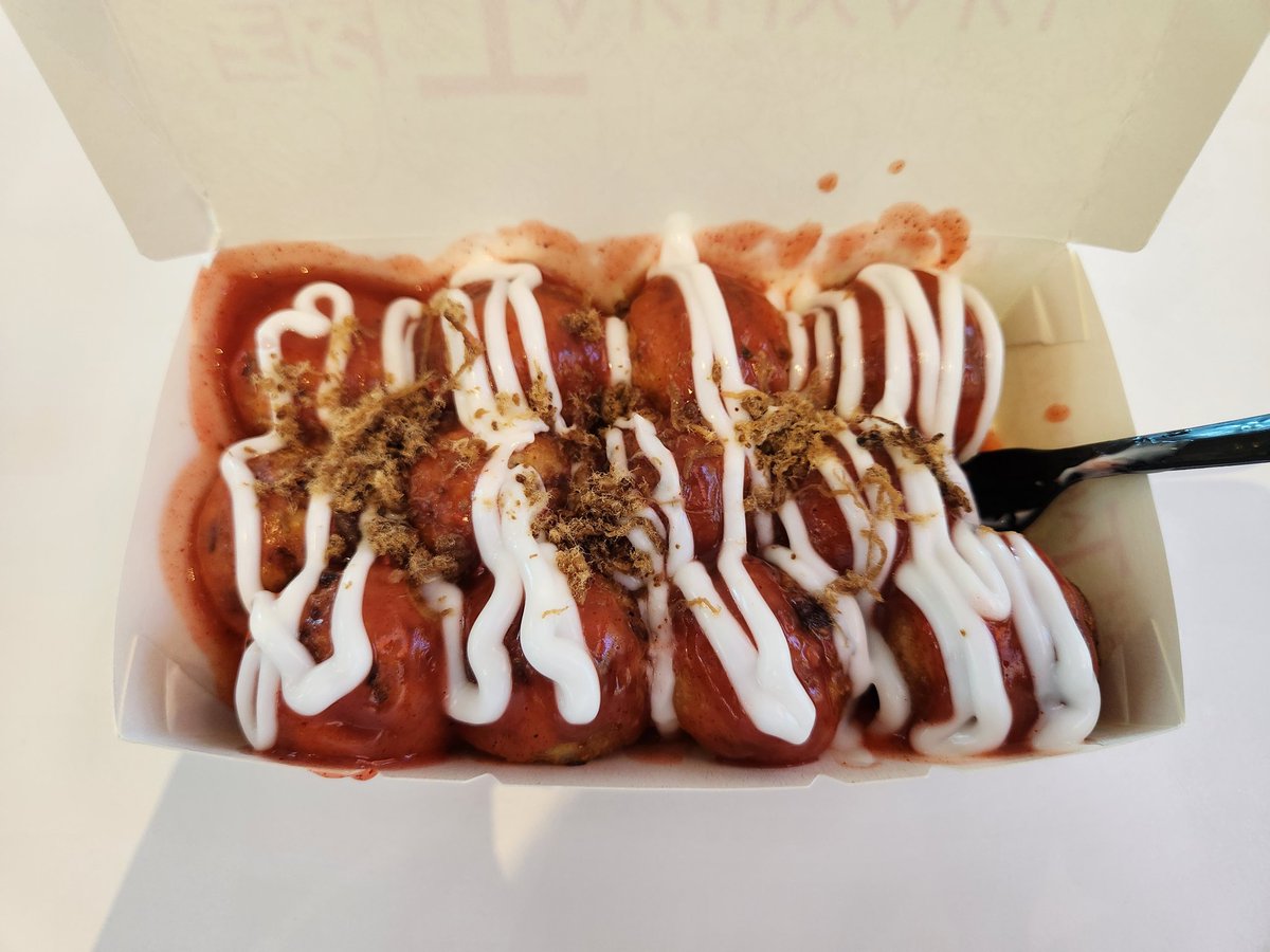 久しぶりのフィリピン🏖
タクヤキ美味しい