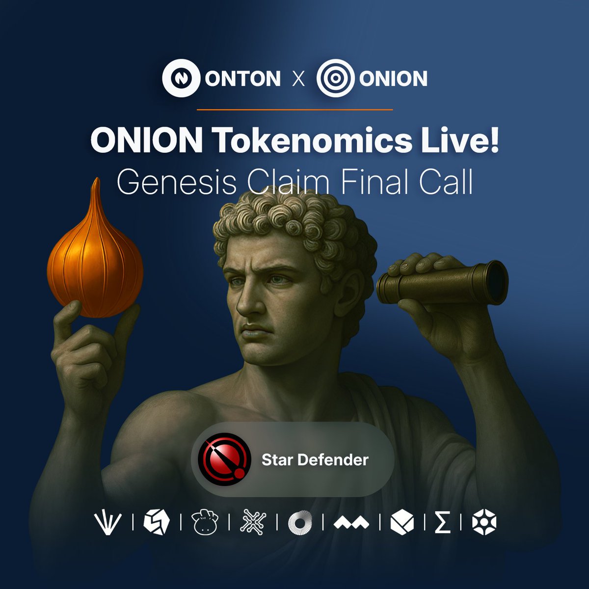 🧅 The ONION Token Strategy is live!

Genesis ONIONs unlock:
✅ Private Sale
✅ #Airdrops
✅ #Staking Power
✅ #DAO Governance

Backed by <a href="/ontonbot/">ONTON</a> ecosystem + top partners
📖 Read the docs: onion.tg/docs

🎯 Mint before it ends: t.me/theontonbot/ev…