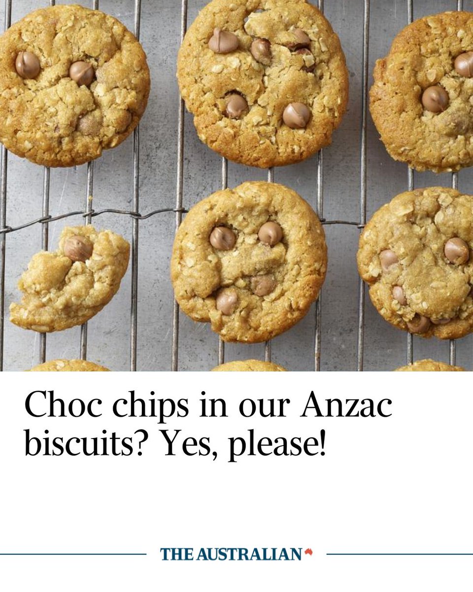 I’ve always been a bit cheeky and made my Anzac biscuits with chocolate drops in them. But if you are a traditionalist, you can easily make these without the chocolate: bit.ly/4jg1oec