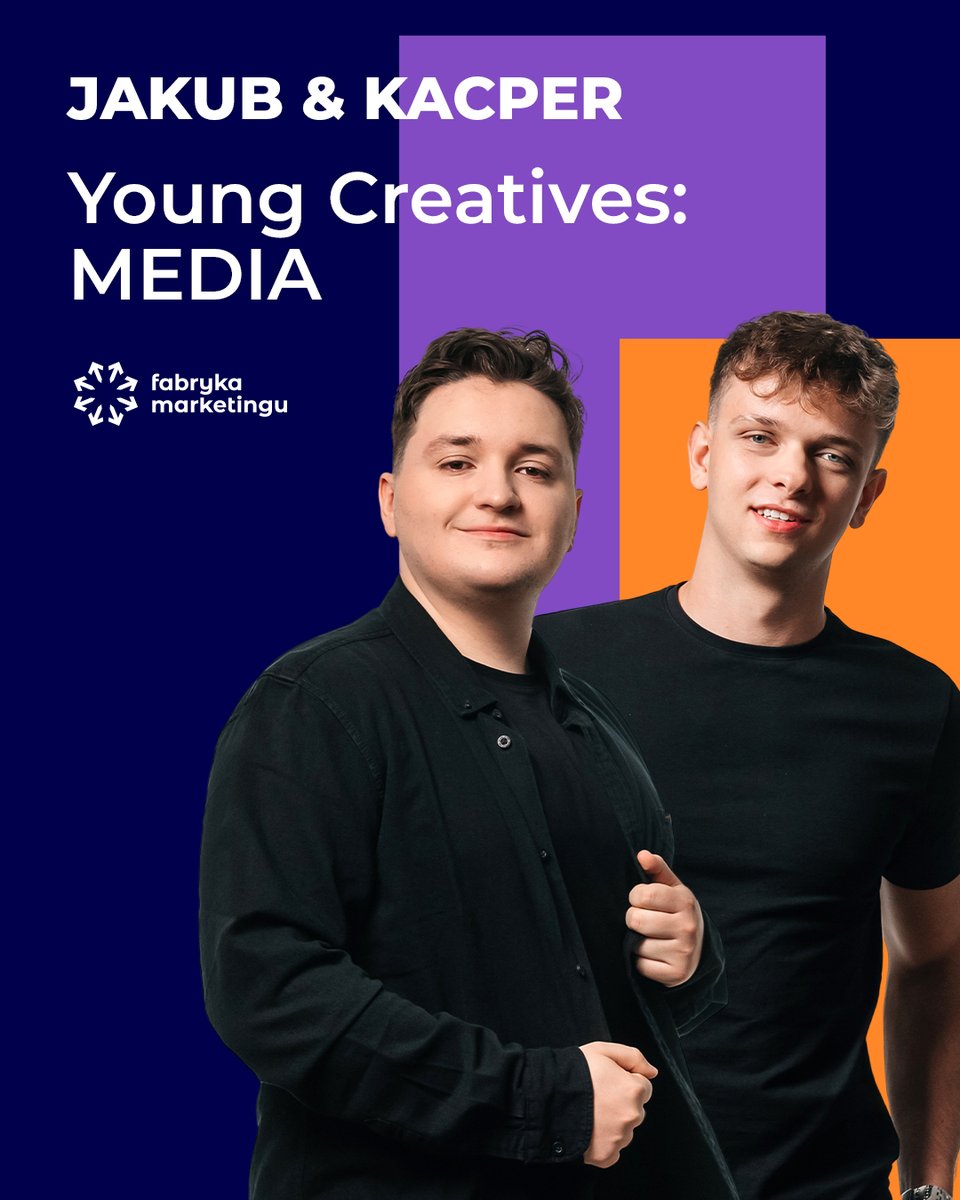 Nie dość, że młodzi, to jeszcze kreatywni! 💥

Jakub Sakowski (Strategy Media Planner) i Kacper Kulma (Performance Specialist) wzięli udział w konkursie Young Creatives w kategorii MEDIA. W ramach zadania konkursowego pracowali nad briefem od marki Frisco. 🛒

Wyniki już w ten