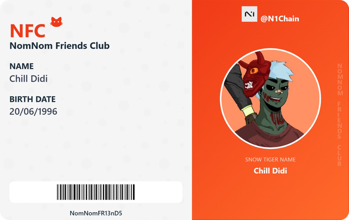 chill_didi's tweet photo. The N1 Chain NFC card just arrived and I can feel the future. Innovation you can touch. 🪪💡
Let’s make waves 🌊
@JulesXBT @AliciaYL0 @0xNarb
#N1Chain https://t.co/fIRCdZTVbs