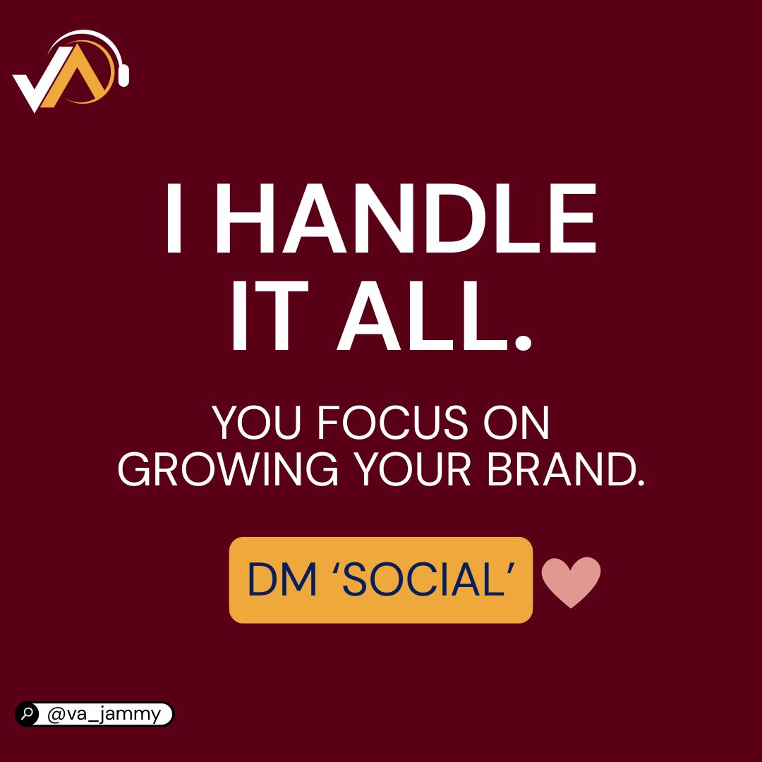 jam_assist's tweet photo. #EngagementMatters
#BrandVisibility
#SocialMediaForBusiness
#VAForEntrepreneurs
#VirtualAssistant
#VACommunity
#RemoteWork
#vajammy https://t.co/L33Ng2YNQN