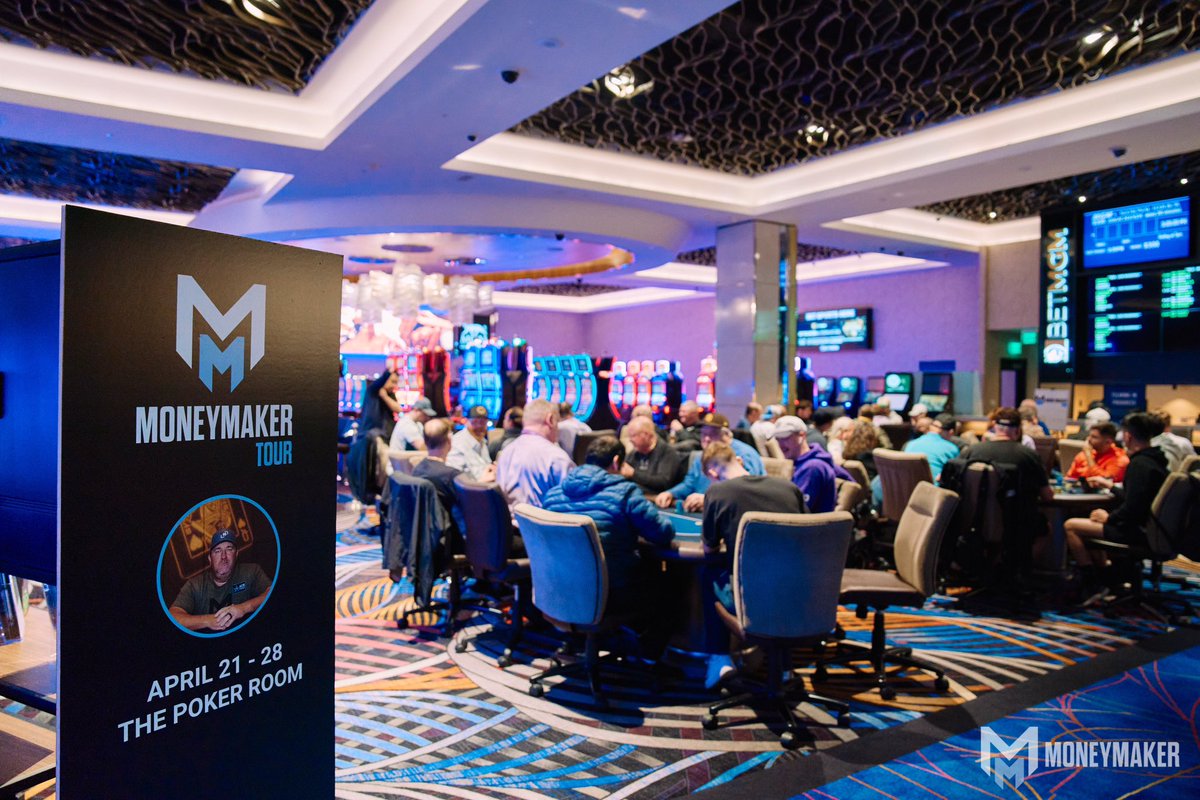 Moneymaker Tour (@moneymakertour) on Twitter photo 🗓️ Day 2 Schedule <a href="/MGMNatlHarbor/">MGM National Harbor</a> 🦀
10:15a - 🏆 Event 4 $400 Buy-in/$30,000 GTD Older than <a href="/CMONEYMAKER/">Chris Moneymaker</a> (49+) NLH
12:15p - 🏆 Event 5 $300 Buy-in Mixed Omaha
6:15p - 🏆 Event 6 $186 Buy-in Nightly Deep Stack NLH
Full <a href="/MGMNH_Poker/">MGM National Harbor Poker</a> Schedule: tinyurl.com/32uww9zm 🗓️ Day 2 Schedule <a href="/MGMNatlHarbor/">MGM National Harbor</a> 🦀
10:15a - 🏆 Event 4 $400 Buy-in/$30,000 GTD Older than <a href="/CMONEYMAKER/">Chris Moneymaker</a> (49+) NLH
12:15p - 🏆 Event 5 $300 Buy-in Mixed Omaha
6:15p - 🏆 Event 6 $186 Buy-in Nightly Deep Stack NLH
Full <a href="/MGMNH_Poker/">MGM National Harbor Poker</a> Schedule: tinyurl.com/32uww9zm