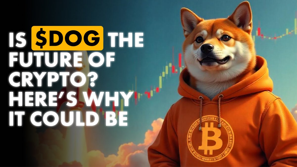 Is $DOG the Future of Crypto? Here’s Why It Could Be

In a space flooded with hype and uncertainty, $DOG is emerging as a contender with staying power.

But what sets it apart from the rest? Why does $DOG have the potential to lead the way in crypto? 

Let’s dive in 🧵👇