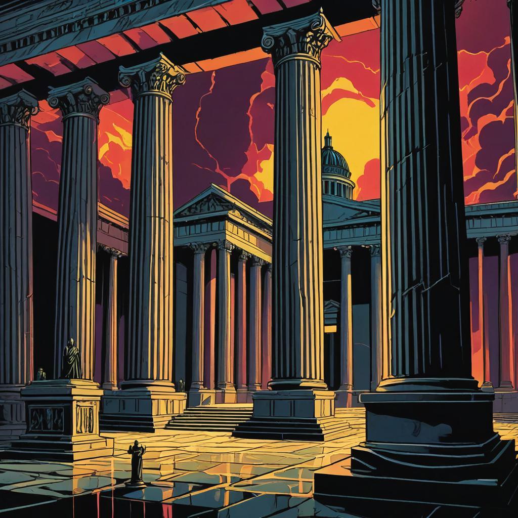 issa_deep_'s tweet photo. Unveiling the truth: where shadows loom and justice is challenged. #JudicialInfiltration #ArtfulAwakening https://t.co/VrPaDBp1OH