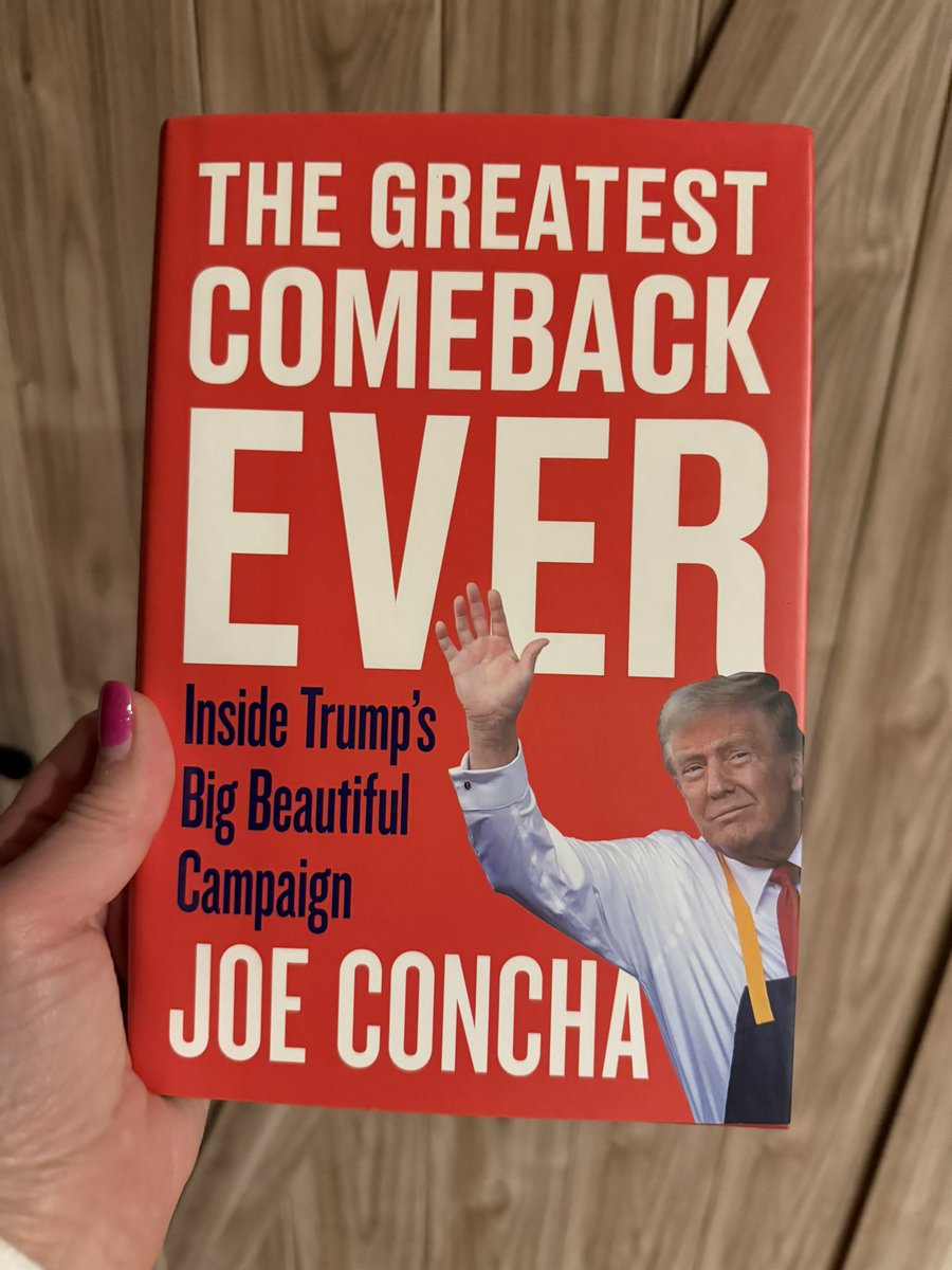 KristySwansonXO's tweet photo. Look what I received 😃 This book looks Epic! I can't wait to enjoy this 🤓
Everyone go get Joe's book before it sells out @JoeConchaTV #Trump #TheGreatestComebackEver #JoeConcha
Thank you Joe we will see you guys down the shore this summer☀️🌊 https://t.co/bKqe1Uv7jO