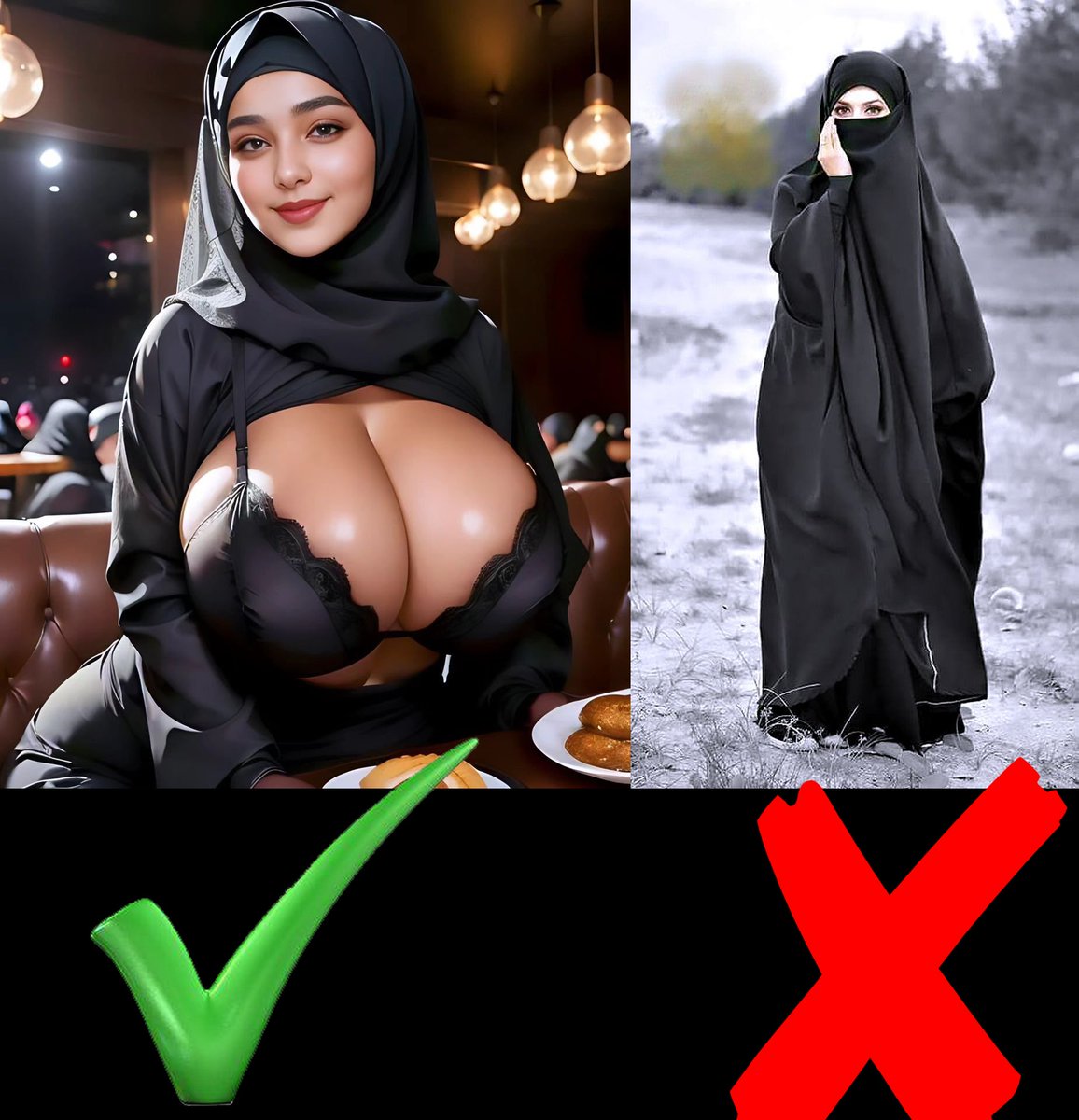 رجعنا للصيف تانى وبسبب التشدد كتير مسلمات بيعانو ف الحر ده بسبب التخن والعرق وحشر الكلوتات لازم نحط حد لده وكل مسلمه متدينه ملتزمة تتحرر🧕🏻
التحرر لا يعارض التدين والالتزام تحررى بحشمة🔥
ونرجع نقول لا للتشدد ونعم لتحرر المرا المسلمه 
اللى متفق يعمل ريتويت
دامت وحدتنا الوطنية✝️☪️❤️