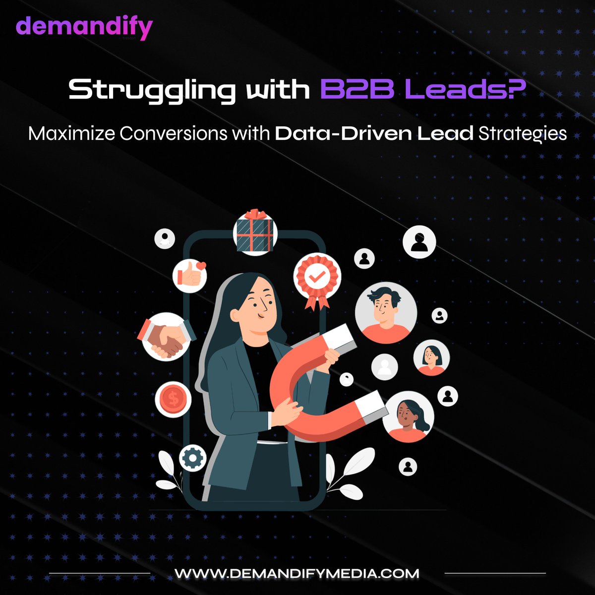 DemandifyMedia's tweet photo. 🚀 Struggling with B2B Leads?

Stop chasing, start converting! Demandify helps you attract quality leads with smart, data-driven strategies.

🔗 https://t.co/JPRBuofid2

#MarketingStrategy #B2BMarketing #LeadGeneration #Demandify #DigitalMarketing #B2BLeads #MarketingStrategy https://t.co/KzJzwCVeAg