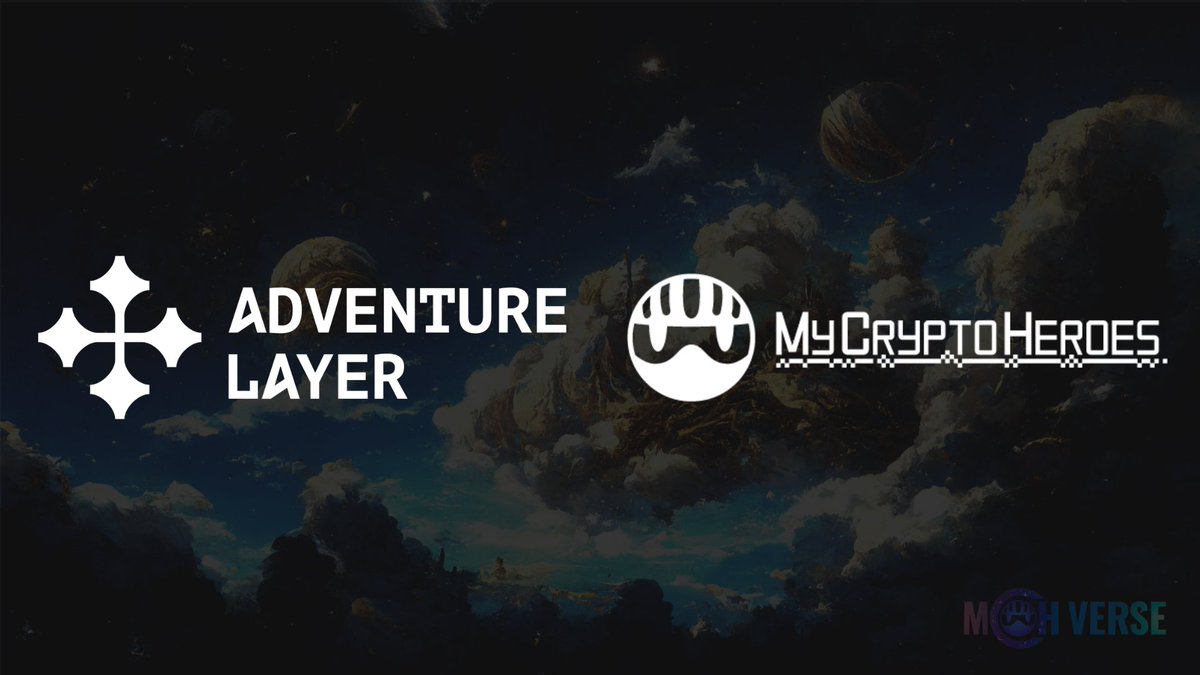MCH🎮🏝 (@mycryptoheroes_) on Twitter photo MCH ⚔ Adventure Layer
We're excited to announce partnership with
<a href="/AdventureLayer/">Adventure Layer</a> , the first gaming L2 on Berachain!🎉
With Adventure Layer to push the boundaries of blockchain game — from community events and co-marketing to exploring what happens when Web3 meets AI. MCH ⚔ Adventure Layer
We're excited to announce partnership with
<a href="/AdventureLayer/">Adventure Layer</a> , the first gaming L2 on Berachain!🎉
With Adventure Layer to push the boundaries of blockchain game — from community events and co-marketing to exploring what happens when Web3 meets AI.