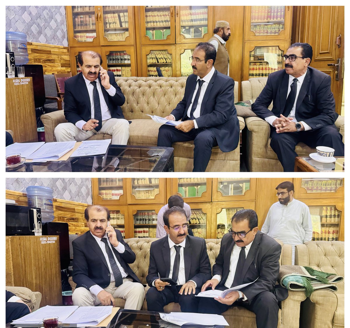 SajidTareen4's tweet image. (بلوچستان ہائی کورٹ)

بی این پی کے مرکزی سینئر نائب صدر ساجد ترین ایڈووکیٹ کے عدالت میں دلائل کے بعد ، بلوچستان ہائی کورٹ نے بی این پی اور byc کے 80 سے زائد کارکنوں کو 3 ایم پی او کیس میں رہا کرنے کا حکم۔

جسٹس روزی خان بڑیچ اور جسٹس سردار احمد حلیمی پر مشتمل بنچ