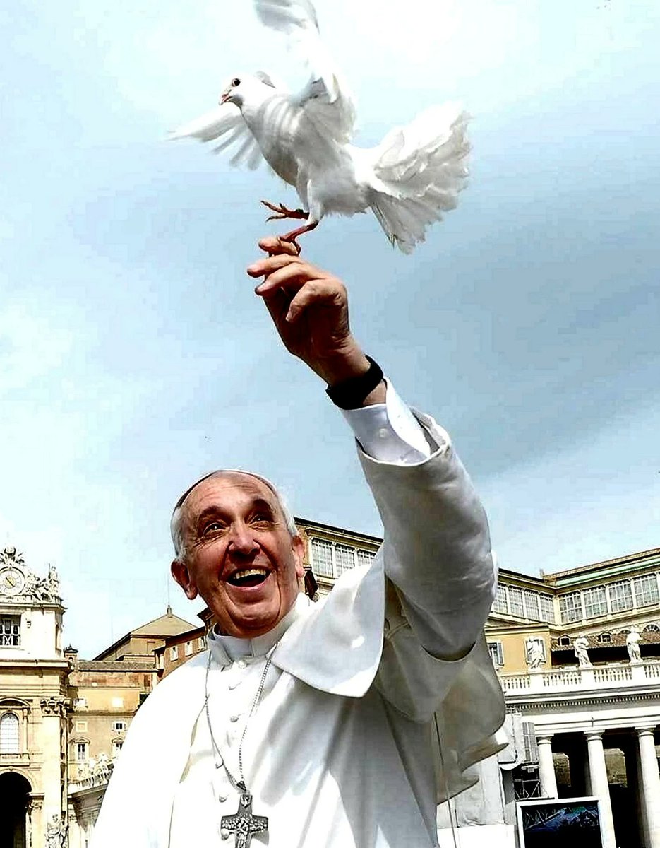 BelieveInLuce's tweet photo. We bid farewell to a man who walked among us with the quiet strength of compassion and the boldness of love. Pope Francis reminded us that mercy is not weakness, but the deepest power of faith. He embraced the poor, welcomed the forgotten, and dared to bring the Church closer to the wounded edges of the world.

His humility changed hearts. His courage changed minds. His kindness changed lives.
Thank you, Holy Father. You showed us Christ in a broken world.
Rest in peace, servant of peace. 🕊

⁺⋆₊‧⁺⁺‧₊₊‧⁺˚♱˚⋆