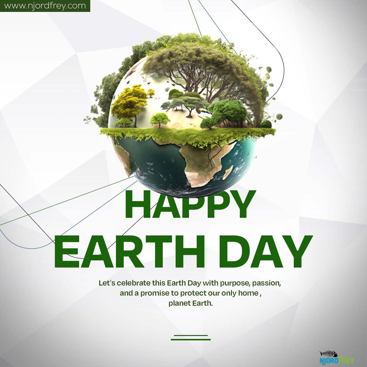 Our Power. Our Planet.
We each have a role to play, and the power to protect what matters.
From everyday choices to bold ideas, our actions shape the future.

This Earth Day, let’s choose wisely. Let’s care boldly.
#EarthDay2025 #OurPowerOurPlanet #NjordFrey #Sustainability