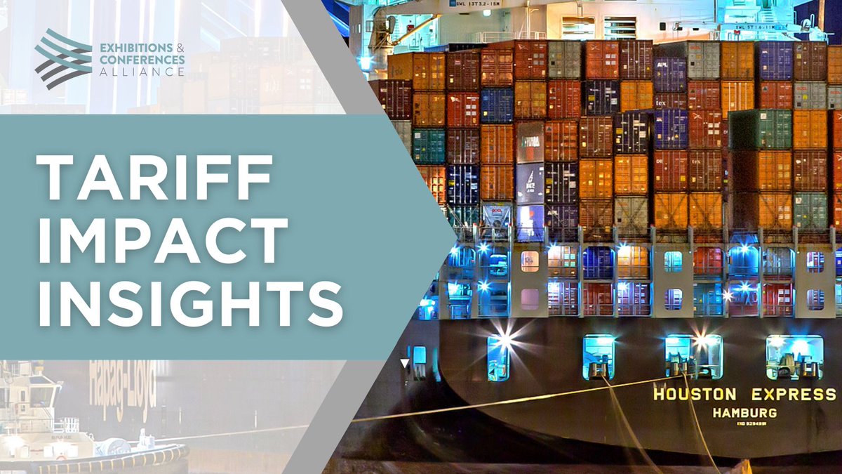 𝗛𝗼𝘄 𝗪𝗶𝗹𝗹 𝘁𝗵𝗲 𝗧𝗮𝗿𝗶𝗳𝗳𝘀 𝗜𝗺𝗽𝗮𝗰𝘁 𝗕𝘂𝘀𝗶𝗻𝗲𝘀𝘀 𝗘𝘃𝗲𝗻𝘁𝘀?

Thanks to <a href="/laufik/">Michele Laufik</a> for her recent <a href="/TSNN_com_US/">Trade Show News Network</a> article capturing #tariff insights from several industry experts.

tsnn.com/news/how-will-…