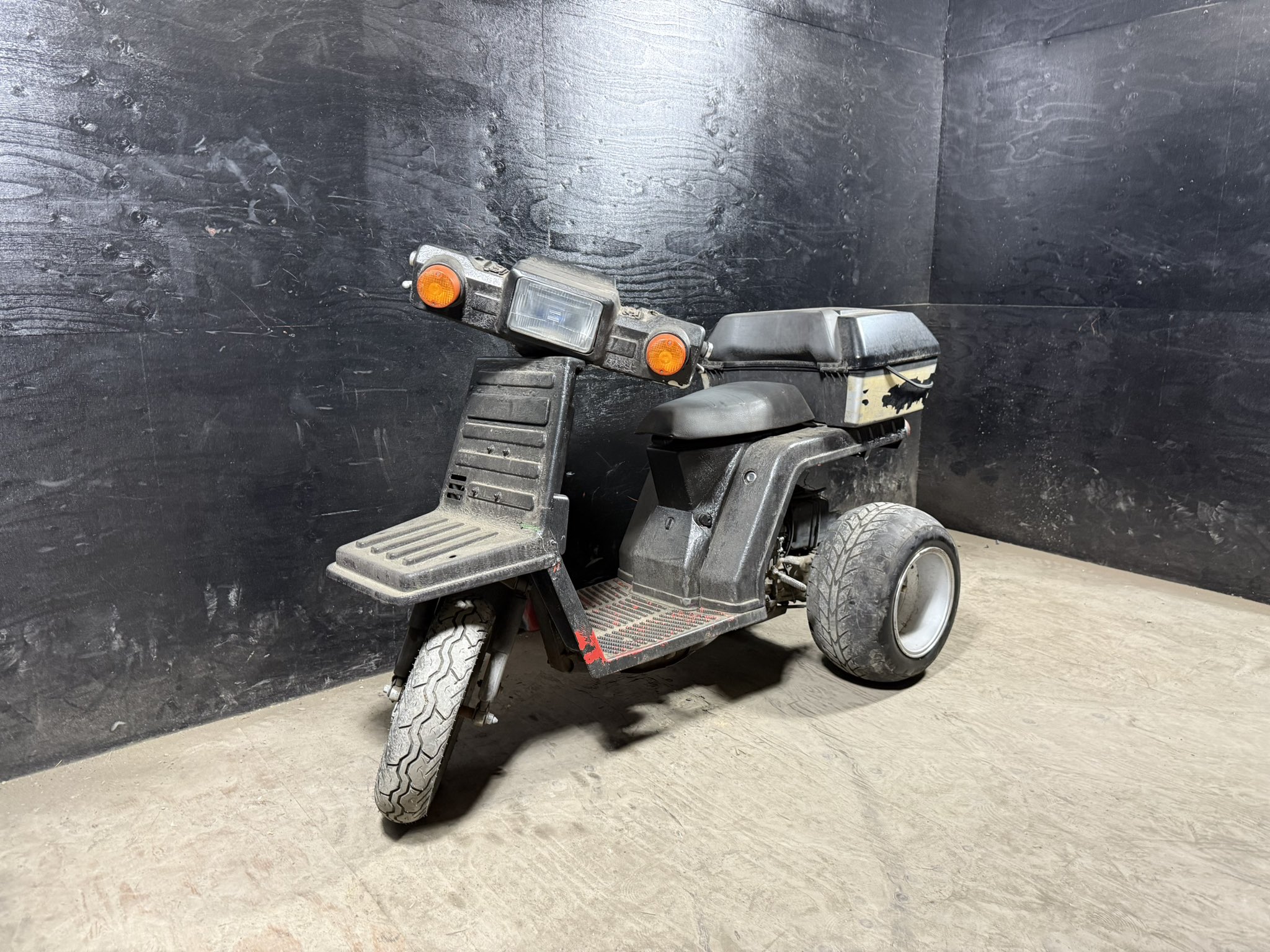 ホンダ ジャイロX TD01 前期型 タイヤホイール 実働車外し