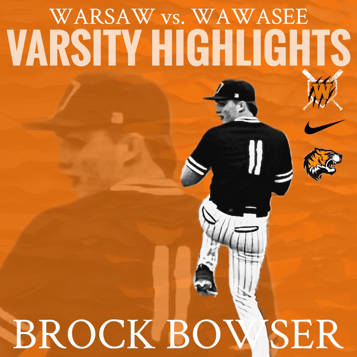 VARSITY GAME HIGHLIGHTS: WARSAW vs. Wawasee
Senior Brock Bowser started on the mound and earned the win, pitching 3 innings for the Tigers giving up zero hits and zero runs with 6 strikeouts. #Warsaw #Baseball #WarsawTigers