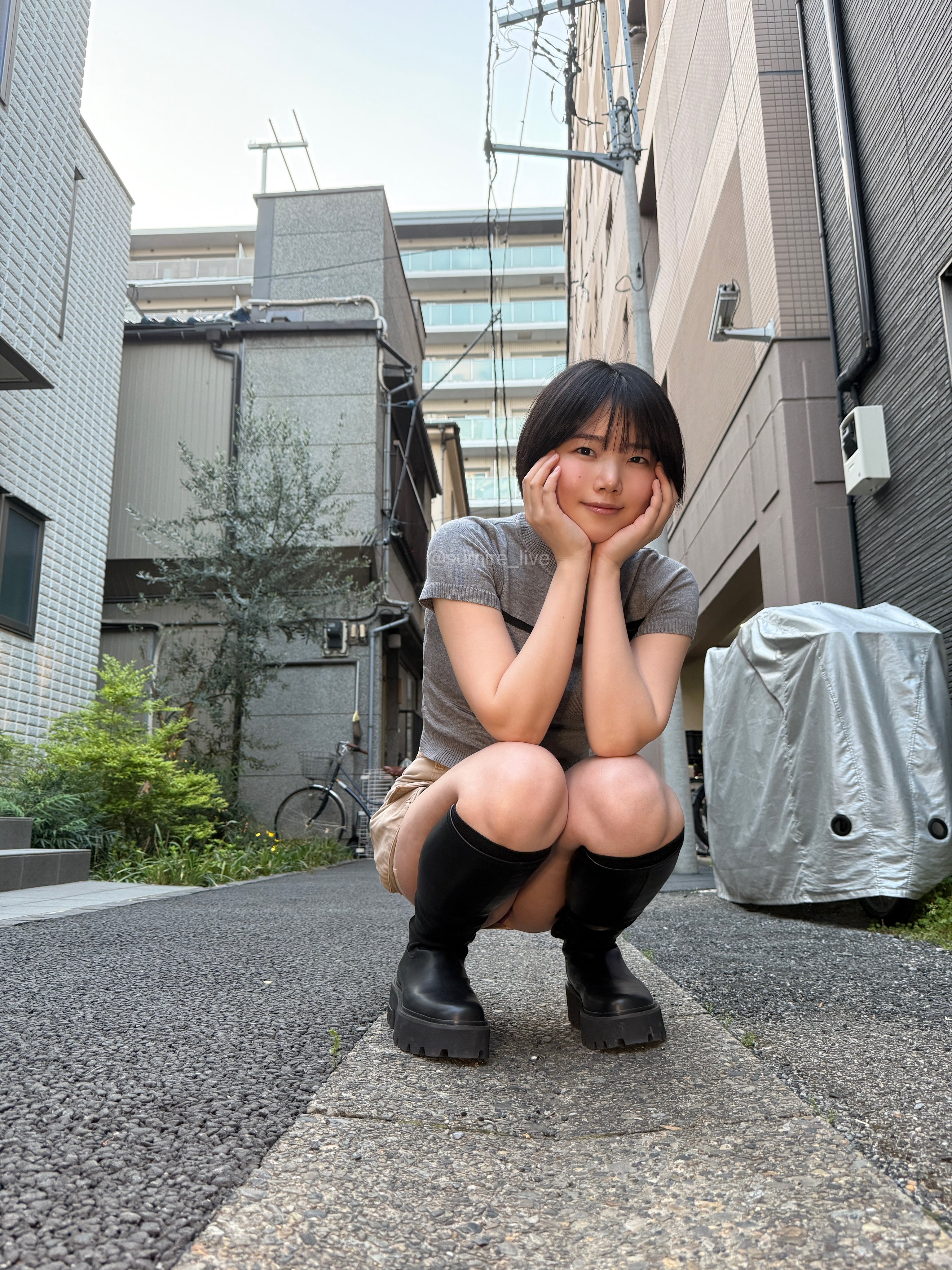 拡大禁止で履いてるか履いてないか当ててみて？