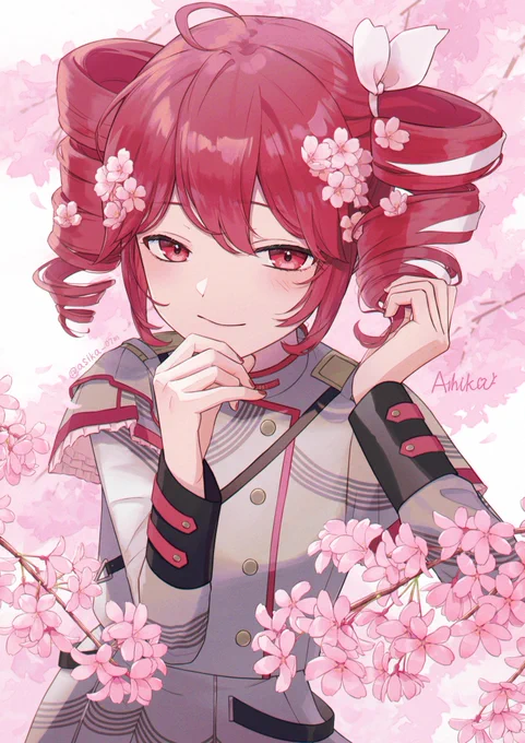 桜テトさん#重音テト 
