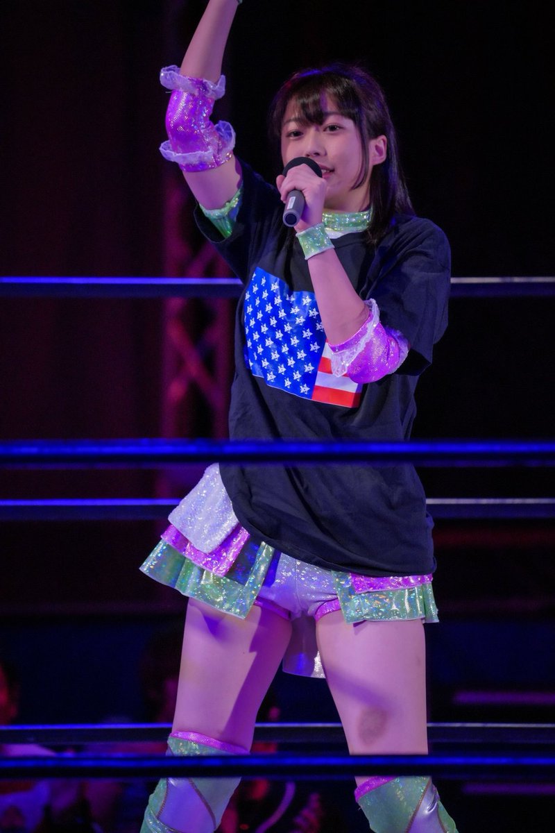 2019.8.10 後楽園ホールでデビュー その時アイドル志望だった私は 右も