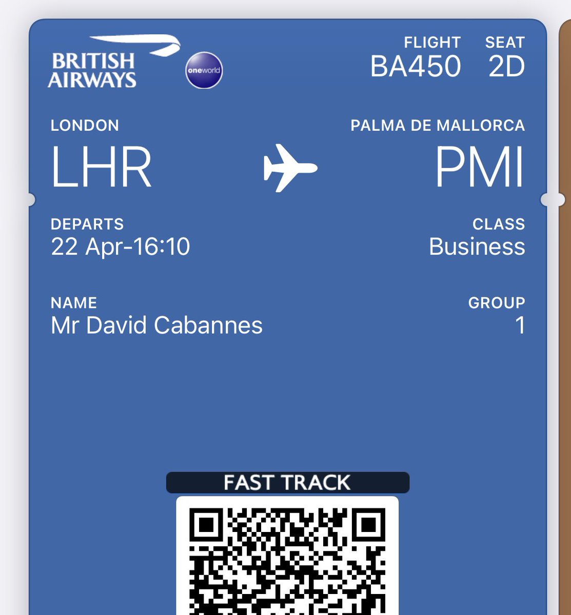 Minor miracle, manGed to check in online with an infant.  On the downside ill never be bronze again #britishairways