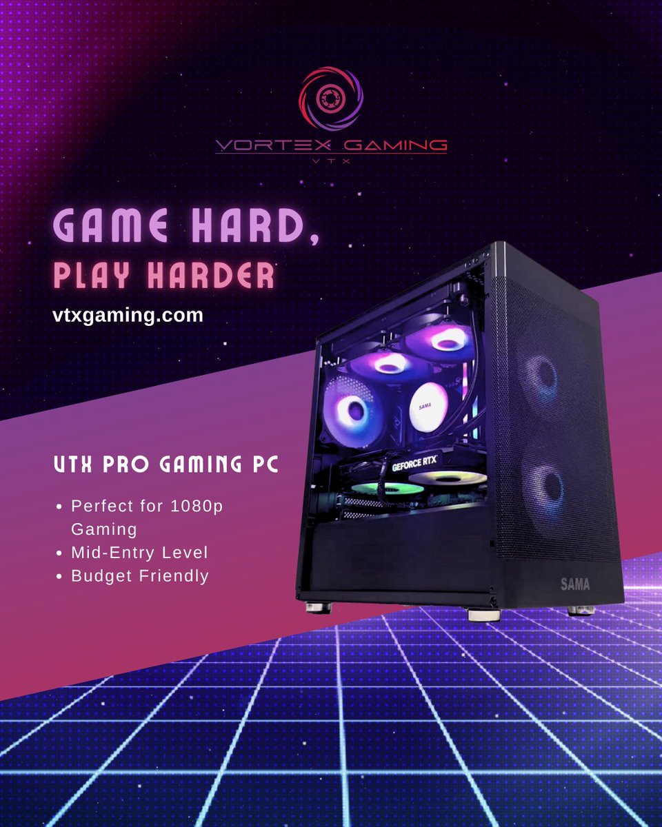 VTX_Gaming_PCs's tweet image. Built to provide top-tier performance without breaking the bank, the VTX Pro comes in a sleek SAMA Q5 Case and offers the option of two powerful GPUs: the RX 7600 XT or the RTX 4060 TI.

vtxgaming.com

#vortexgaming #vtx #gamingfamily