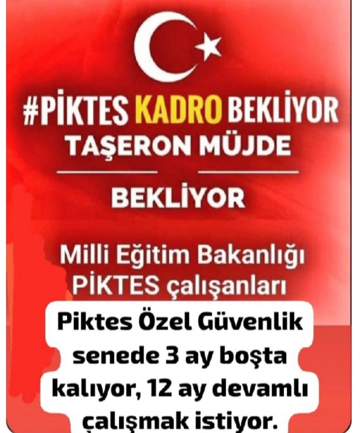 #Piktesgüvenlik
<a href="/Yusuf__Tekin/">Yusuf Tekin</a> 
<a href="/RTErdogan/">Recep Tayyip Erdoğan</a>
<a href="/vonderleyen/">Ursula von der Leyen</a>
<a href="/projepiktesplus/">PiktesProjesi</a>
<a href="/CelileErenOKTEN/">Celile Eren ÖKTEN</a> 
<a href="/cengizmete/">Cengiz Mete</a> 
<a href="/chnkvnc/">Cihan KIVANÇ</a> 
<a href="/dbdevletbahceli/">Devlet Bahçeli</a>
<a href="/Guvenlik_is/">Güvenlik-İş Sendikası</a> 
<a href="/omercagirici/">Ömer Çağırıcı</a> 
<a href="/CelalettinTura6/">Celalettin Turan</a>
<a href="/Akparti/">AK Parti</a> 
<a href="/mebhbogm/">MEB Hayat Boyu Öğrenme Genel Müdürlüğü</a> 
<a href="/tcbestepe/">T.C. Cumhurbaşkanlığı</a>
<a href="/mebiscihaber/">MEB İŞÇİ HABER</a>
<a href="/alemdareyup/">Eyüp Alemdar</a>
<a href="/FevziKARATAS/">Fevzi KARATAŞ</a>
<a href="/turkiskonf/">TÜRK-İŞ</a>
<a href="/EUDelegationTur/">AB Türkiye Delegasyonu🇪🇺EU Delegation to Türkiye</a>
