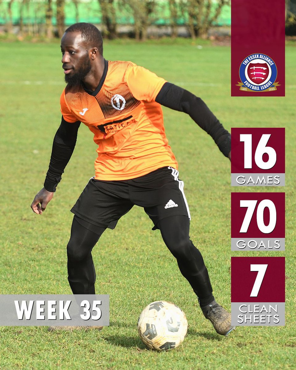 EssexAllianceFL's tweet image. 𝐒𝐓𝐀𝐓-𝐀𝐓𝐓𝐀𝐂𝐊 📈

0️⃣3️⃣5️⃣ 𝙒𝙚𝙚𝙠
0️⃣1️⃣6️⃣ 𝙂𝙖𝙢𝙚𝙨
0️⃣7️⃣0️⃣ 𝙂𝙤𝙖𝙡𝙨
0️⃣0️⃣7️⃣ 𝘾𝙡𝙚𝙖𝙣𝙨𝙝𝙚𝙚𝙩𝙨

#EAL #Week35 #essexallianceleague