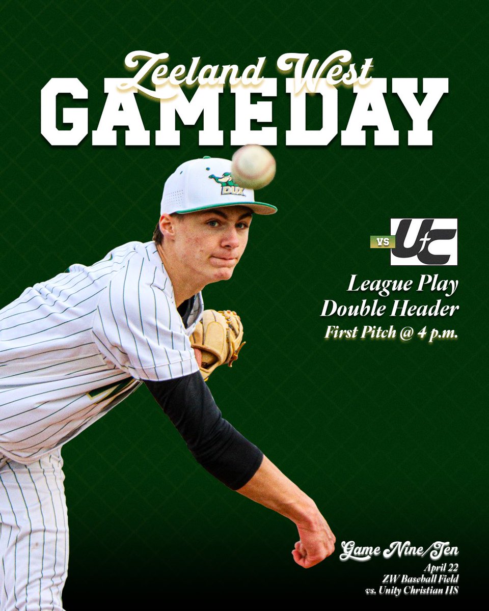 ‼️ GAMEDAY ‼️

Dux hosting Unity Christian for a conference double header today. Fist pitch at 4pm! #GoDux #FAST