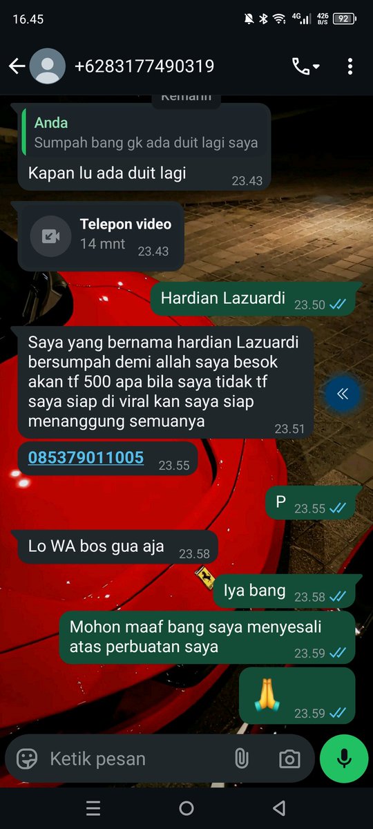 Asep cornet tweet media