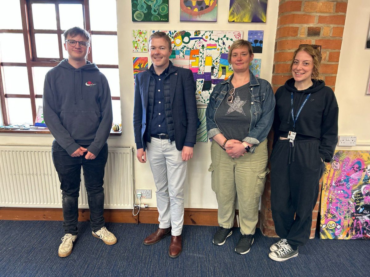 It was inspiring to visit The Hub and to learn more about the hard work that went into turning an idea into reality.

From mental health support to holiday camps, The Hub really is providing a place to go for children and young people that Bromsgrove was crying out for.