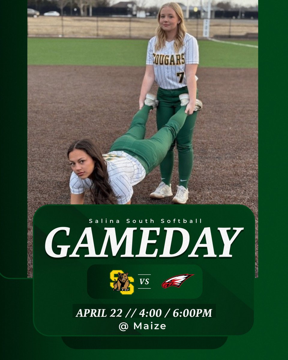 Salina South Softball (@s_h_ssoftball) on Twitter photo ๐ฅGame Day๐ฅ
๐๏ธ At Maize
โฐ 4pm double header
Chloe Helsel and <a href="/sadiexay/">Sadie Xaysongkham</a> ๐ฅGame Day๐ฅ
๐๏ธ At Maize
โฐ 4pm double header
Chloe Helsel and <a href="/sadiexay/">Sadie Xaysongkham</a>