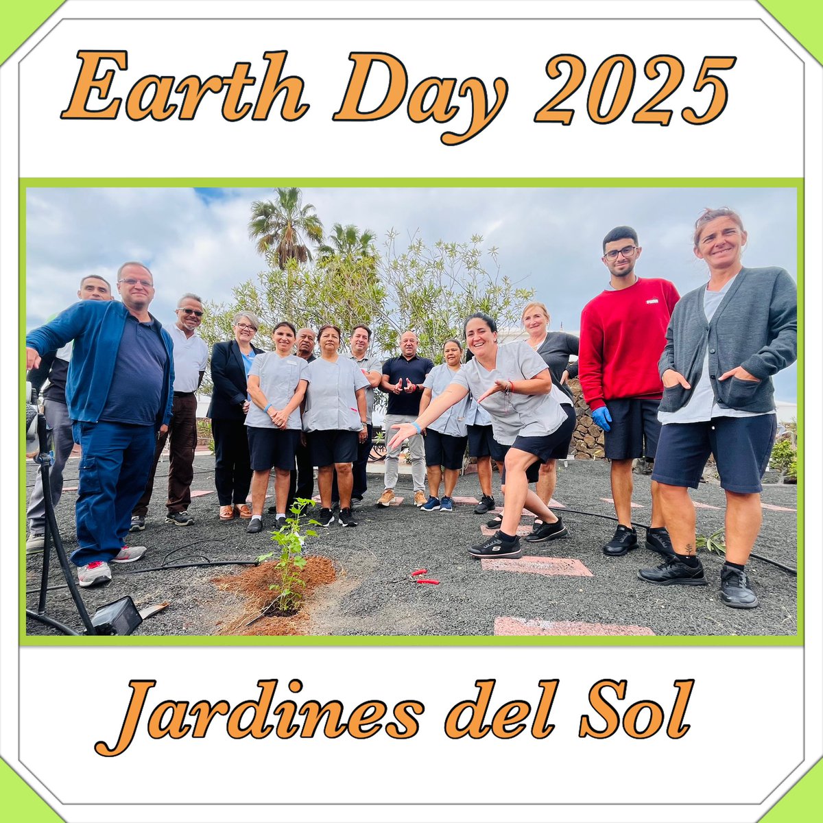 Celebrating Earth Day at Jardines del Sol by giving back to nature—planted a tree with the team and shared some great moments together. Every small action counts!🌱🌱🌱#GoingGreen #jardinesdelsol #earthday2025 #plantatree