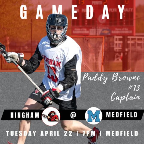 Hingham HS Lacrosse (@harbormenlax) on Twitter photo Coaches Cup Game 1 tonight against defending D3 State Champion Medfield. Big one.
<a href="/BConn63/">Brendan Connelly</a> <a href="/BostonHeraldHS/">Danny Ventura</a> <a href="/bostonlaxnet/">BostonLax</a> <a href="/DavidWolcott1/">David Wolcott</a> <a href="/GlobeSchools/">Boston Globe Schools</a> <a href="/kstone06/">Kevin J. Stone</a> <a href="/NELaxJournal/">New England Lacrosse Journal</a> <a href="/nweitzer7/">Nate Weitzer</a> <a href="/TrevorHass/">Trevor Hass</a> <a href="/sports_ledger/">Patriot Ledger sports</a> <a href="/AnchorHingham/">Hingham Anchor</a> Coaches Cup Game 1 tonight against defending D3 State Champion Medfield. Big one.
<a href="/BConn63/">Brendan Connelly</a> <a href="/BostonHeraldHS/">Danny Ventura</a> <a href="/bostonlaxnet/">BostonLax</a> <a href="/DavidWolcott1/">David Wolcott</a> <a href="/GlobeSchools/">Boston Globe Schools</a> <a href="/kstone06/">Kevin J. Stone</a> <a href="/NELaxJournal/">New England Lacrosse Journal</a> <a href="/nweitzer7/">Nate Weitzer</a> <a href="/TrevorHass/">Trevor Hass</a> <a href="/sports_ledger/">Patriot Ledger sports</a> <a href="/AnchorHingham/">Hingham Anchor</a>