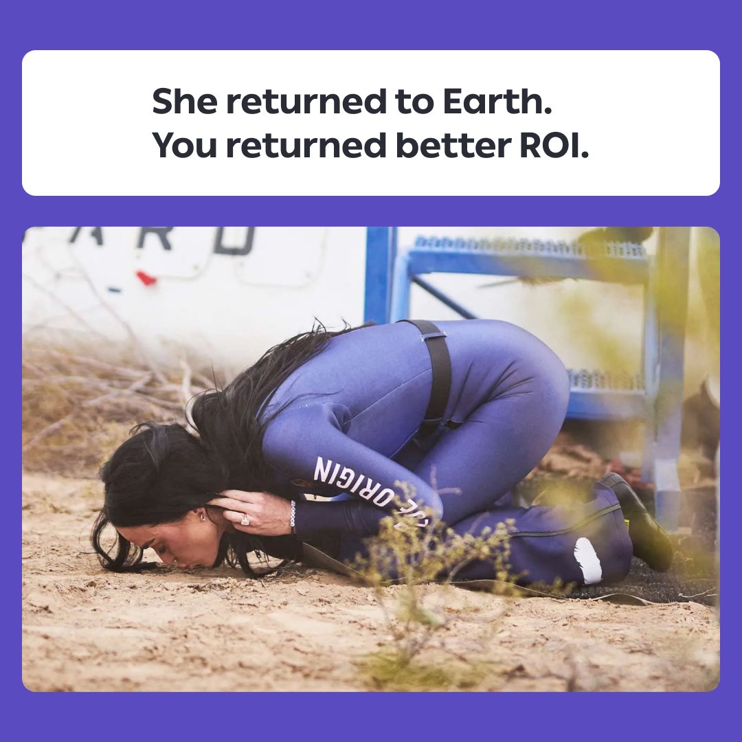 We’re not here to debate the much-discussed space mission. 🚀🙃

 But we are here to remind you there’s a simpler, smarter way to make an impact—one that doesn’t involve zero gravity or PR fireworks.

#KATYPERRYINSPACE #adtech #advertising