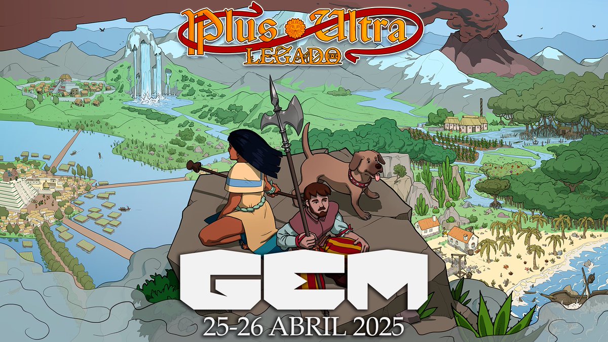 ¡El equipo de Plus Ultra: Legado se va de expedición a los GEM Awards 2025 en Sevilla!

Los próximos 25 y 26 de abril podrás jugar a nuestro videojuego con alma de cómic y corazón de Metroidvania y compartir tu feedback con nosotros.
 
¡Te esperamos!
<a href="/GemAwardsInfo/">GEM Awards</a>