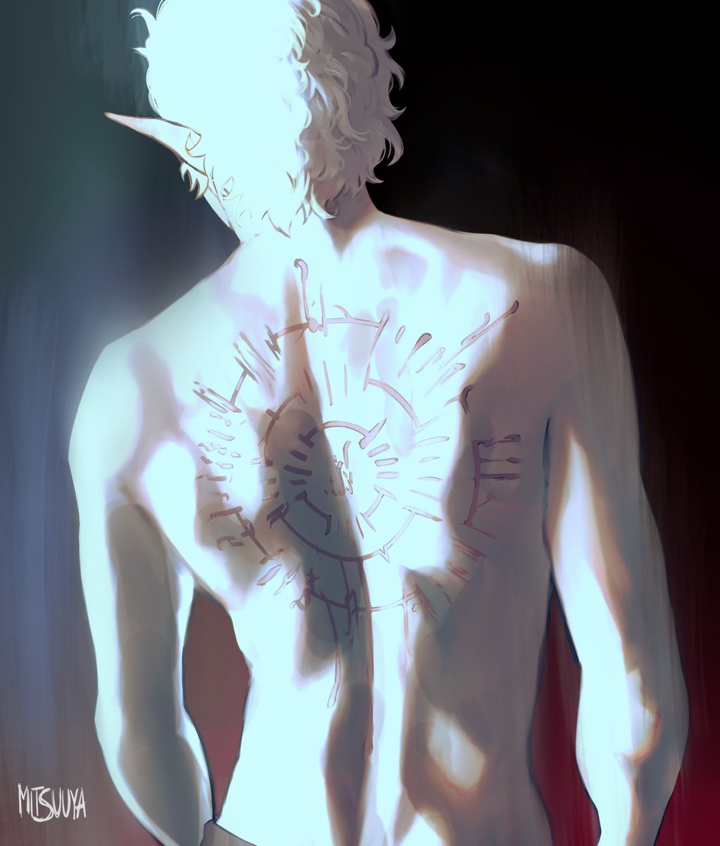 Vampire’s back 🩸

{ #baldursgate #astarion #bdg3 }