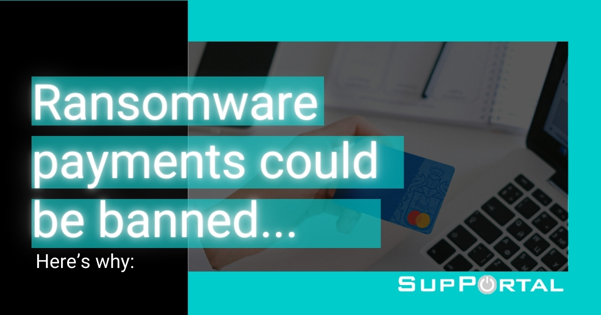 supportaluk's tweet image. The UK government is looking at banning public-sector organisations from paying ransoms after cyber attacks – a move designed to stop rewarding cyber criminals.

It’s a reminder of just how important it is to get ahead of threats before they cause serious disruption.

Is your ...