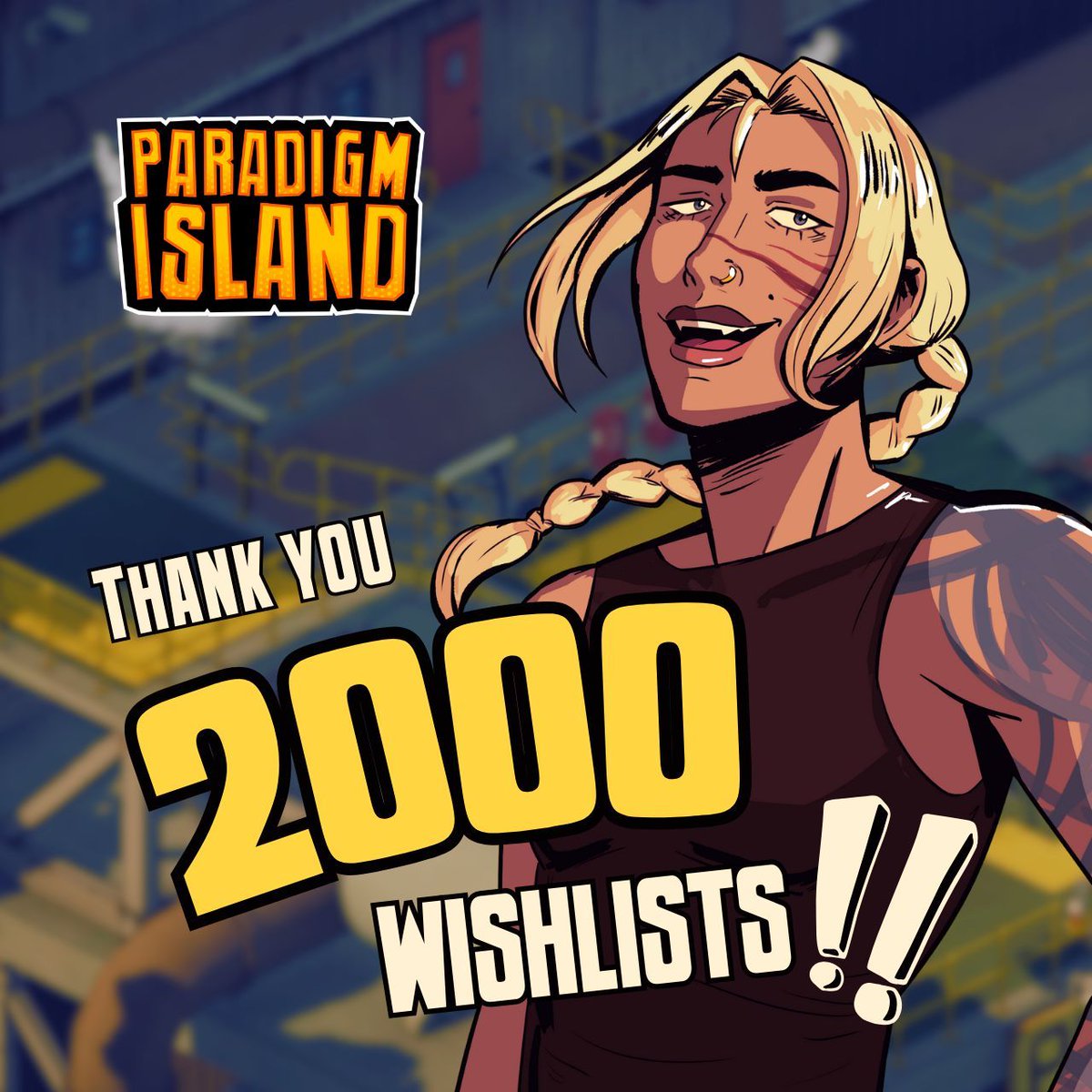 What?!? We officially hit TWO THOUSAND wishlists on Steam!
We are deeply grateful to you all. Thank you!
#gamedev #indiegame #rpg